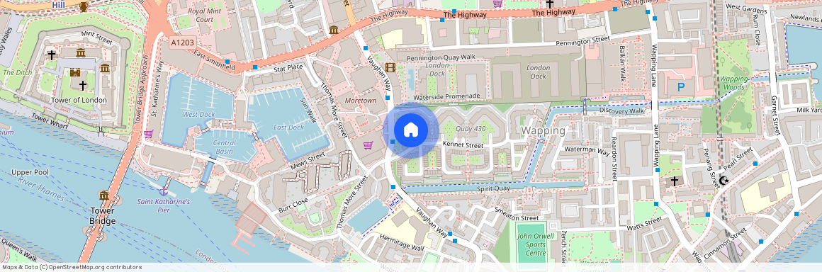 Bridgeport Place, Wapping, London, E1W