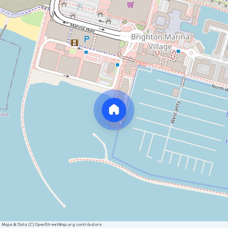 The Boardwalk 9, BN2 5ZD, Brighton Marina Village