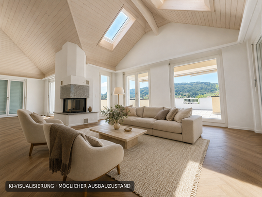 Einzigartige 6.5-Zimmer-Attika-Maisonettewohnung mit Galerie und Traumterrasse bald verfügbar! - Photo 1