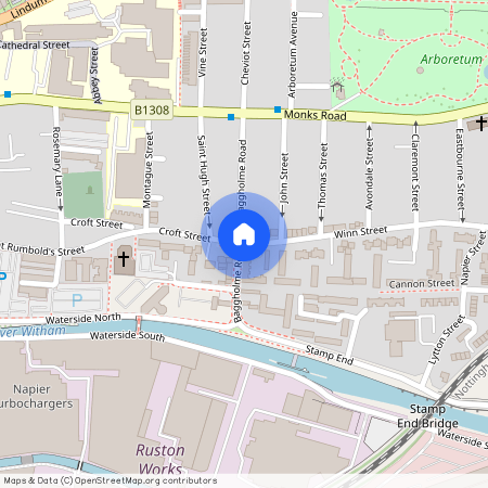54 Baggholme Rd, Lincoln LN2 5BQ, United Kingdom