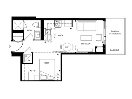 For Lease - 170 Fort York Boulevard Unit# 2205, Toronto, Ontario - Photo 4