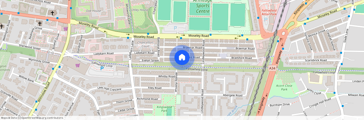 Brailsford Road, Fallowfield, Manchester, M14