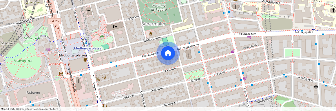 Folkungagatan 80A, Södermalm