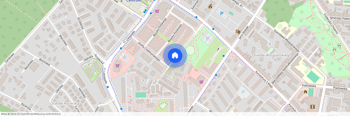 ul. Jacka Malczewskiego, Świnoujście, zachodniopomorskie