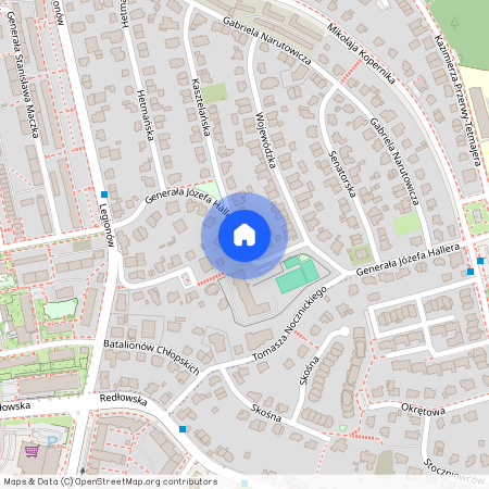 ul. gen. Józefa Hallera, Wzgórze Św. Maksymiliana, Gdynia, pomorskie