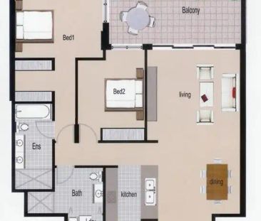“Modern 2 Bedroom Apartment with Resort Style Amenities” - Photo 6