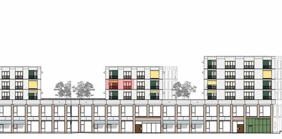 3.5 Zimmer, 77 m², 3. Stock - Foto 2