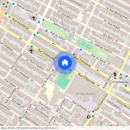 2541 Rue de Rouen #203, Montréal (Ville-Marie), H2K1M5