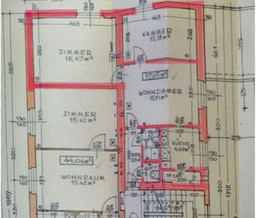 Gemütliche Drei-Zimmer-Wohnung zentral Studentenwohnung - Foto 2