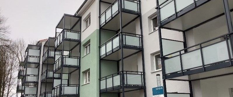 Schicke, saniert 3-Zimmer-Wohnung mit Balkon - Foto 1