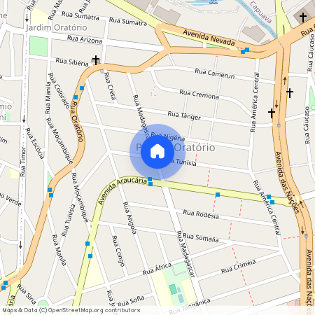 R Tunísia, Parque Oratório, Santo André, SP