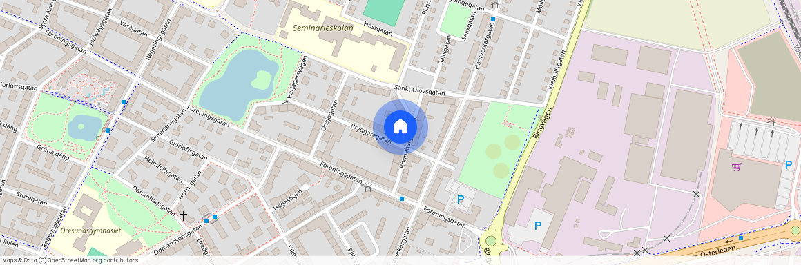 Landskrona, Skåne, Rönnebergsgatan 7