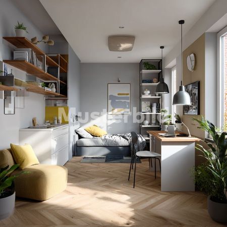 Exchange property: First-class 1-room apartment in Zurich with modern furniture and balcony - Photo 4