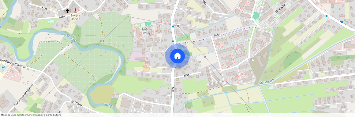 ul. Miła, Drabinianka, Rzeszów, podkarpackie