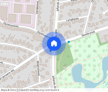 Jyllands Allé 12, 1.th. – 8000 Aarhus C - Photo 1