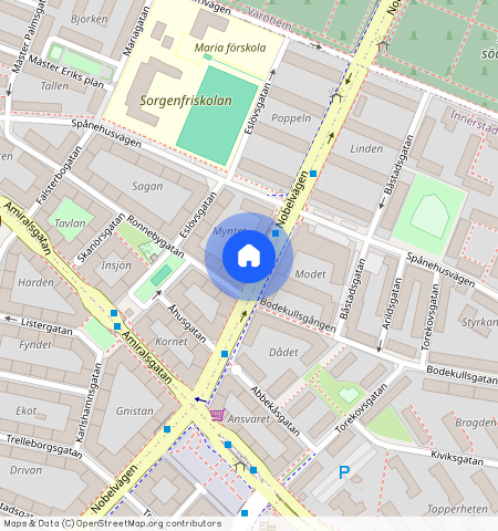 Nobelvägen 54 B, Malmö