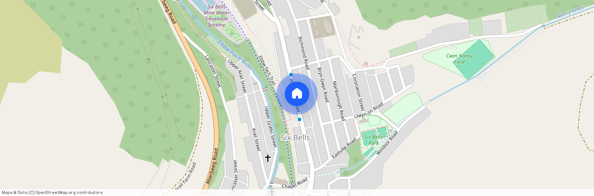 Alexandra Road, Six Bells, Abertillery