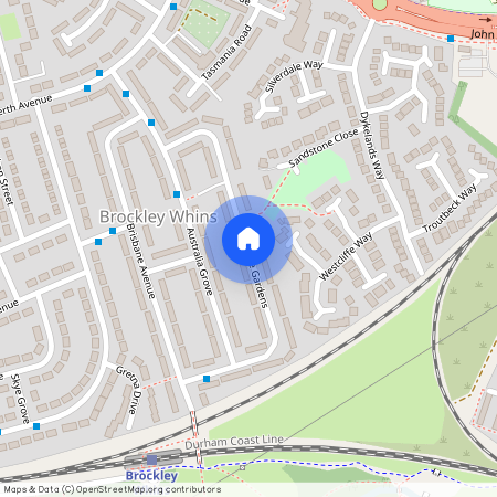 Melbourne Gardens, South Shields