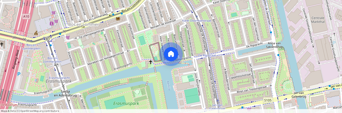 Erasmuspark, 1055 SV, Ferguutstraat, Amsterdam