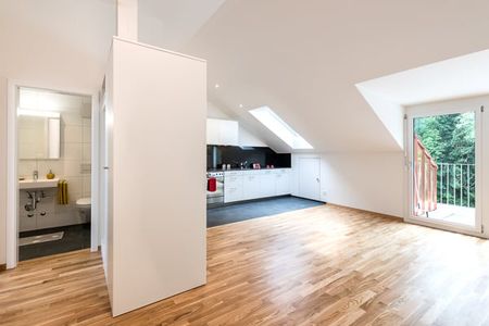 "Dachwohnung im Günen - Besichtigen, Mieten, Wohlfühlen!" - Photo 2