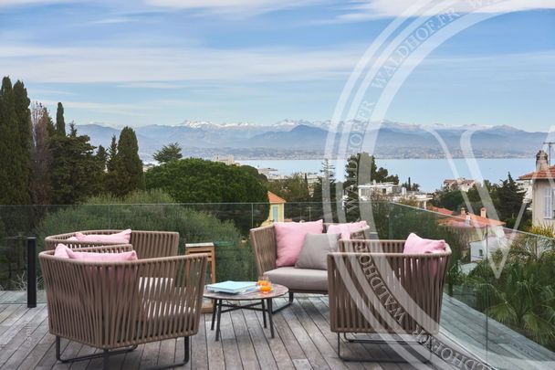 Villa Contemporaine Cap D'Antibes vue mer - Photo 1