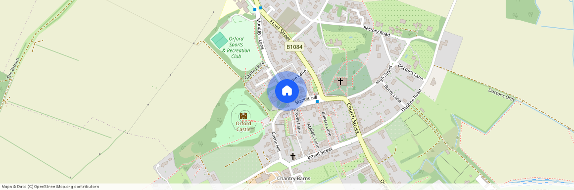 Castle Lane, Orford, Woodbridge, IP12