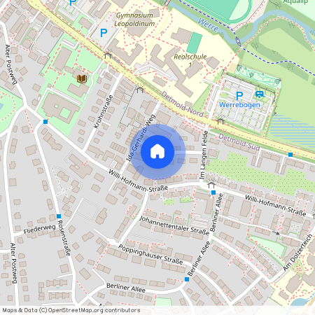 Im Langen Felde 11, 32756, Detmold