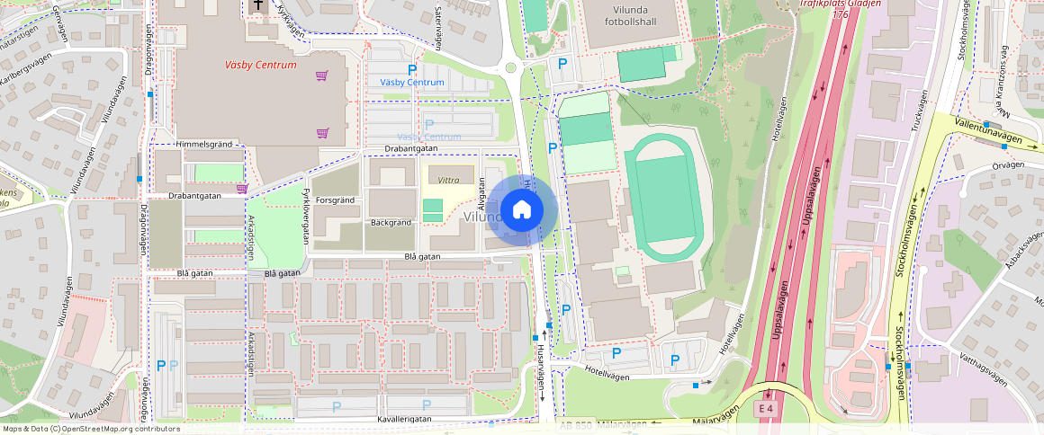 Husarvägen **, Stockholm