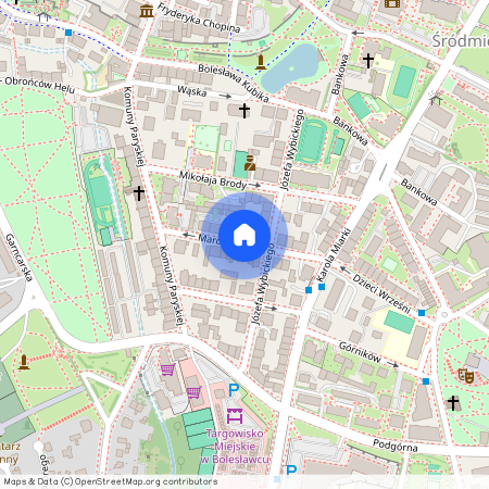 ul. Marcina Opitza, Bolesławiec, bolesławiecki, dolnośląskie