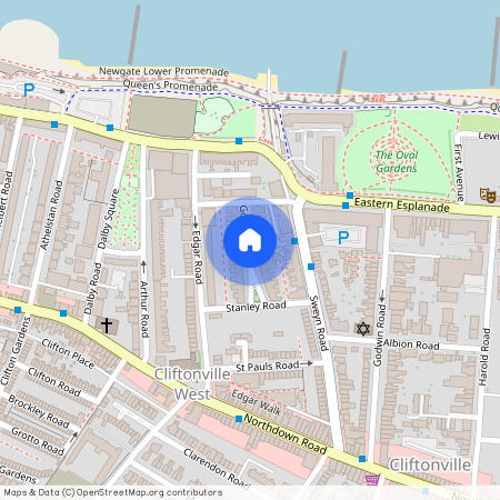 Flat 8C Hereward House, Gordon Road, CT9 2DN