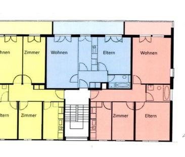 "moderne 3-Zimmer-Wohnung mit Balkon und eigener Waschmaschine" - Photo 5