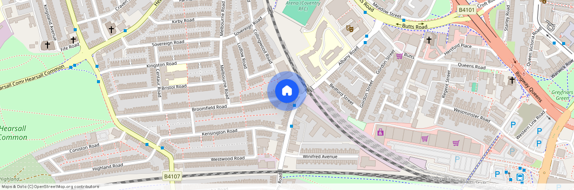 Broomfield Road, Coventry, CV5 6JW