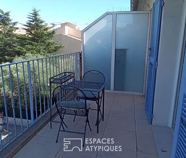 Appartement meublé avec terrasse et garage – dernier étage en centr... - Photo 4