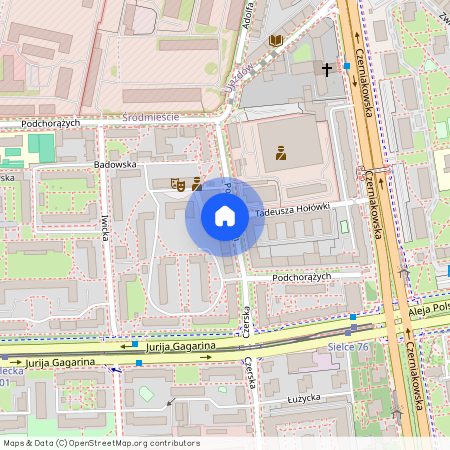 Podchorążych 27/29, Sielce, Mokotów, Warszawa, mazowieckie