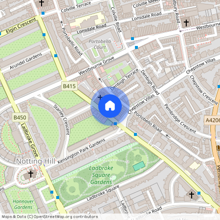 Basement Flat 6, 74, Kensington Park Road W11