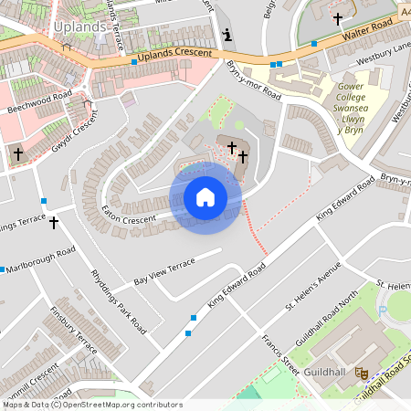 Eaton Crescent, Uplands, Swansea