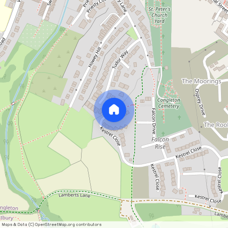 Kestrel Close, Congleton
