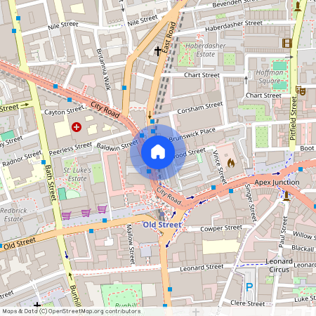 City Road, Shoreditch, London, EC1V