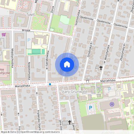 ul. Szamotulska, Grunwald, Grunwald, Poznań, wielkopolskie