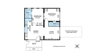 Stylish 2-Bedroom Apartment with Courtyard & Parking in Prime St Kilda Location - Photo 2