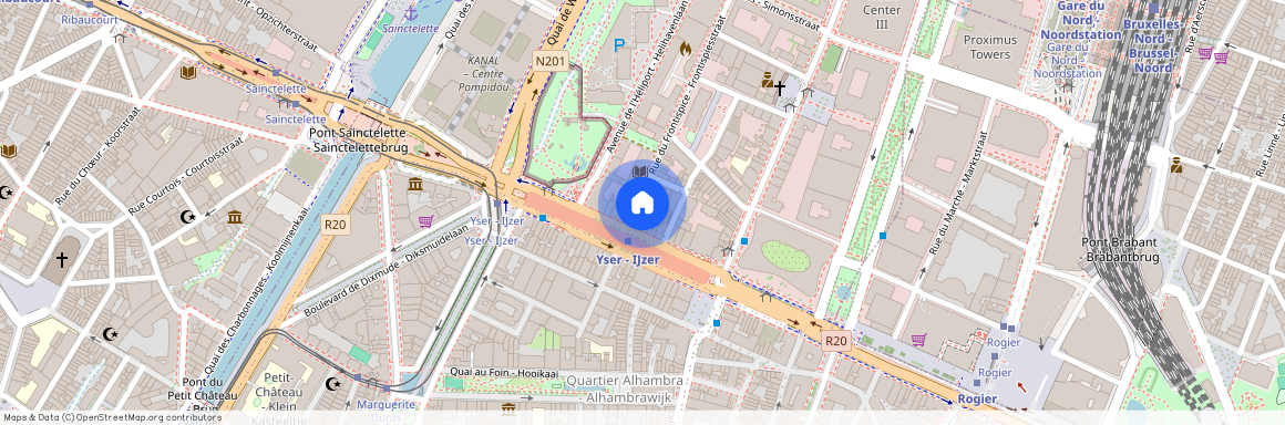 Rue du Frontispice, 3, 20, 1000, Bruxelles