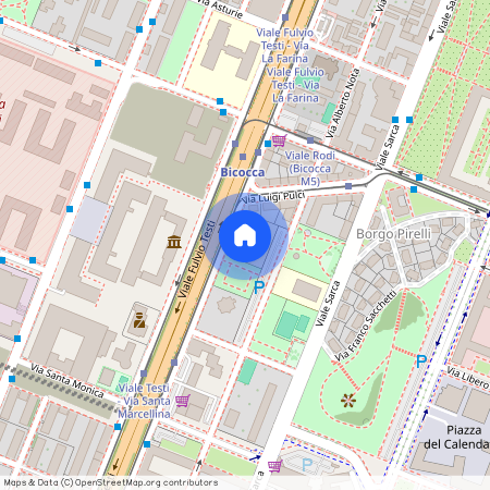 Viale Fulvio Testi 110, Milano (MI), Bicocca, Ca' Granda, Parco Nord