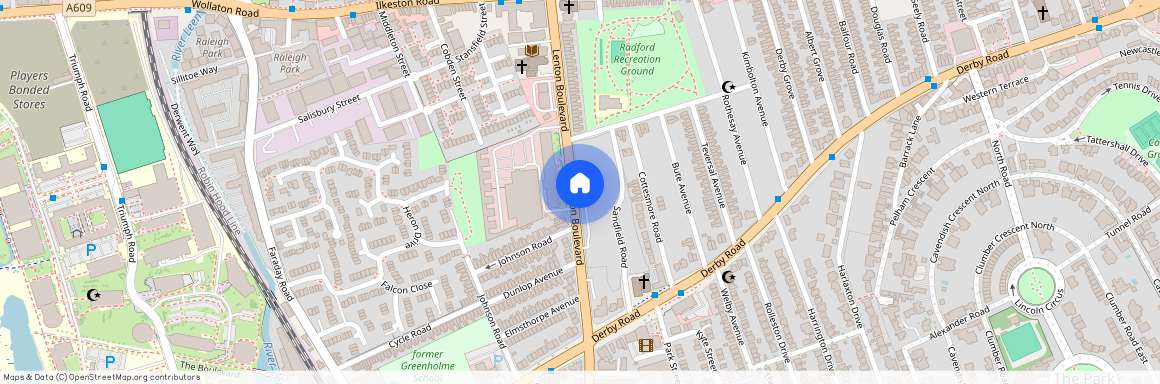 Leaning Row, Nottingham, NG7