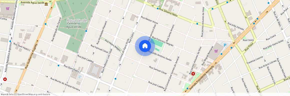 Rua Otávio Francisco Dias, Água Verde, PR, Curitiba