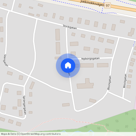 Bäckgatan, Jokkmokk