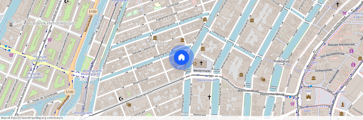 Prinsengracht 166-A, Bloemgrachtbuurt, 1016HA, Amsterdam