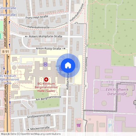 Roßbachstraße, 06112, Roßbachstraße    Halle