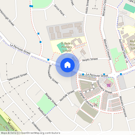 La Perouse Street, Red Hill