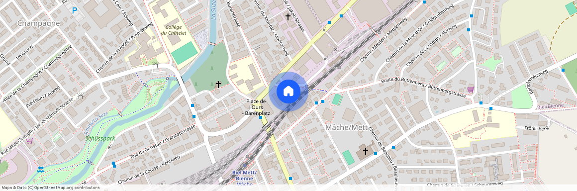 2504, Biel/Bienne, Rue De La Poste / Poststrasse, 42