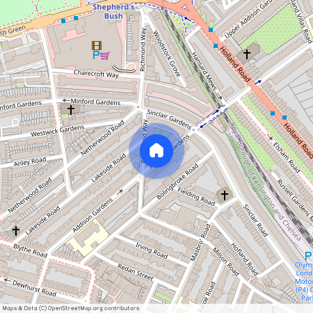 Addison Gardens, Brook Green, London